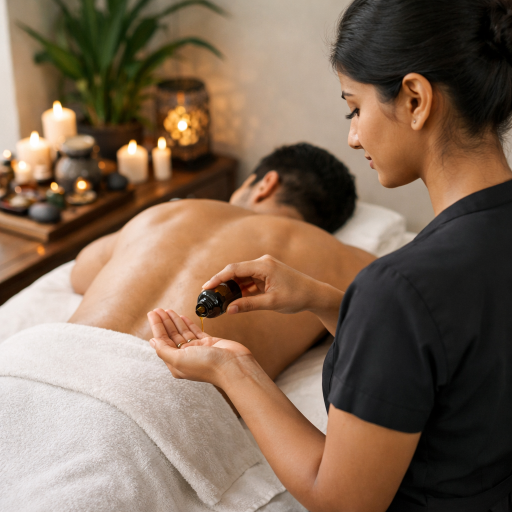 Aromatherapy Massage A S Rao Nagar